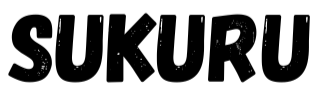 Black 'SUKURU' logo on a white background