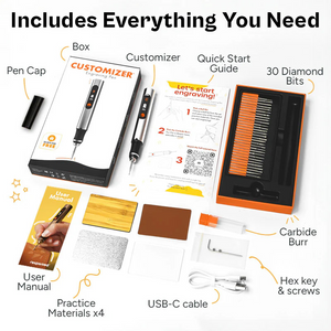 Get Hooked With The Original Customizer Engraving Pen